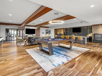 Modern clubhouse & social lounge